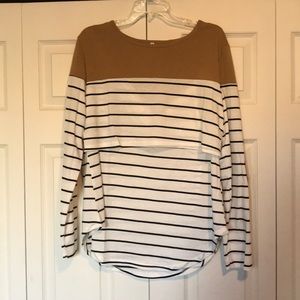 Nursing top